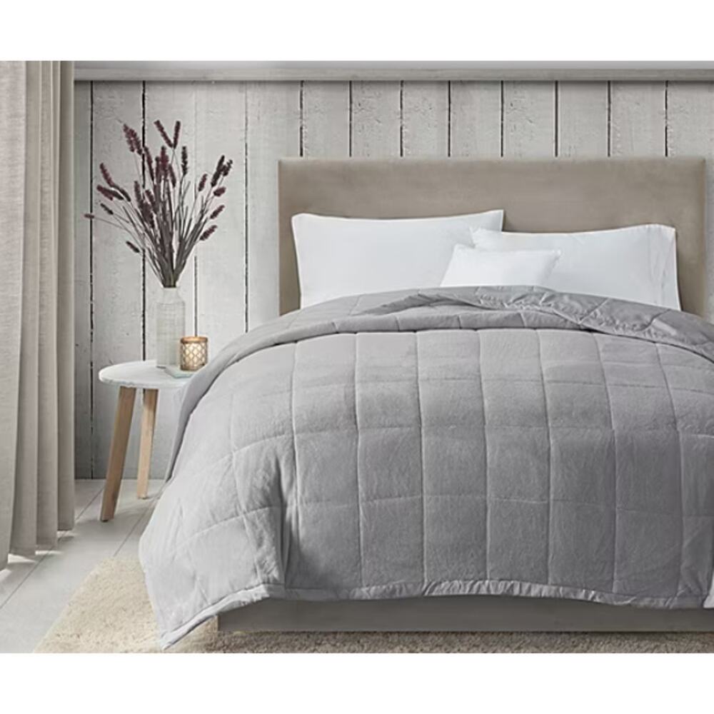 Madison Park Campbell Reversible HeiQ Smart Temperature Down Alternative Blanket